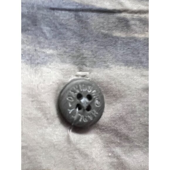 Harley Davidson Vintage Yellow Motorcycle Big Print Button Up Camp Shirt Large - Picture 7 of 10